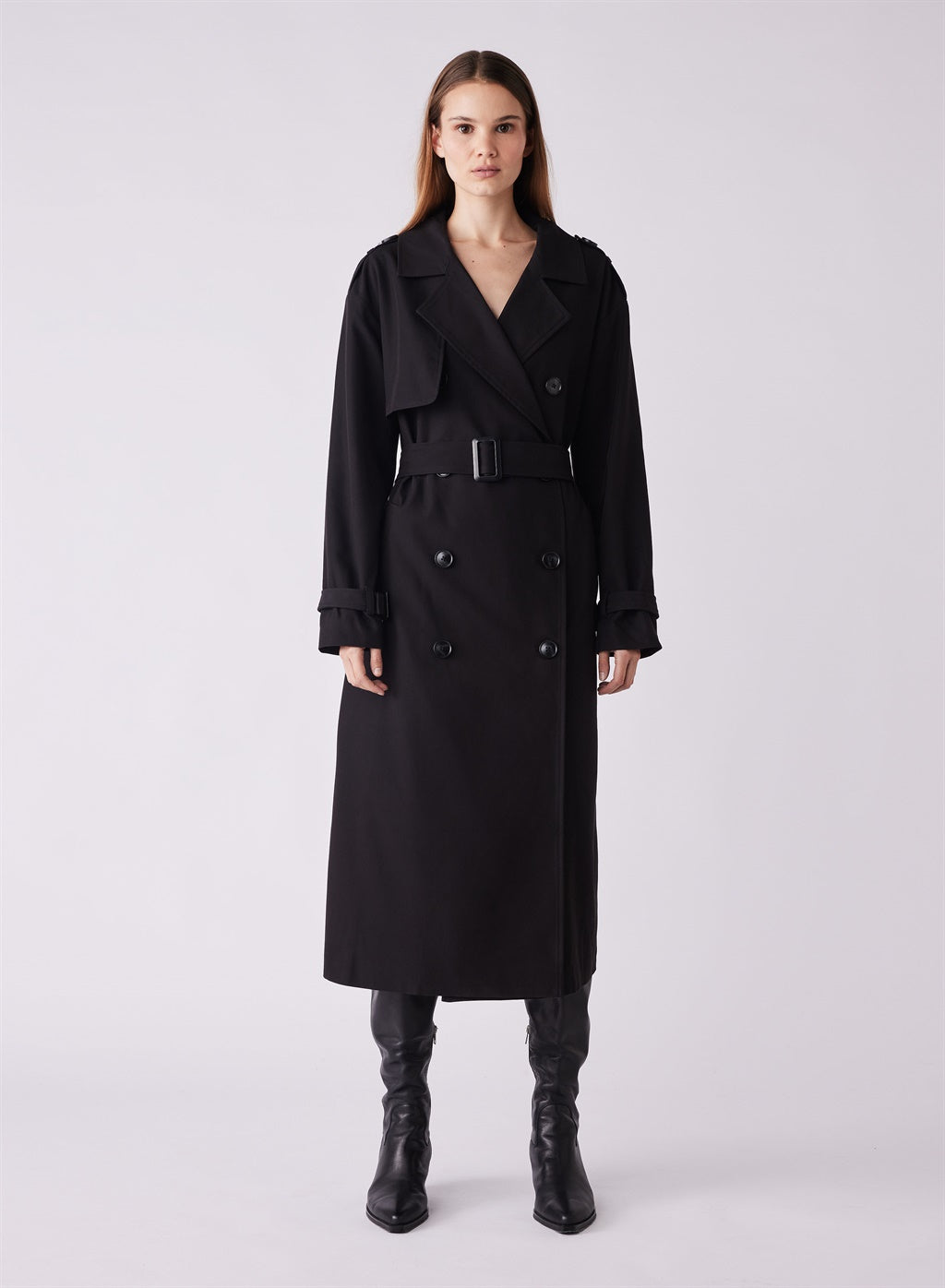 Belted Trench Coat