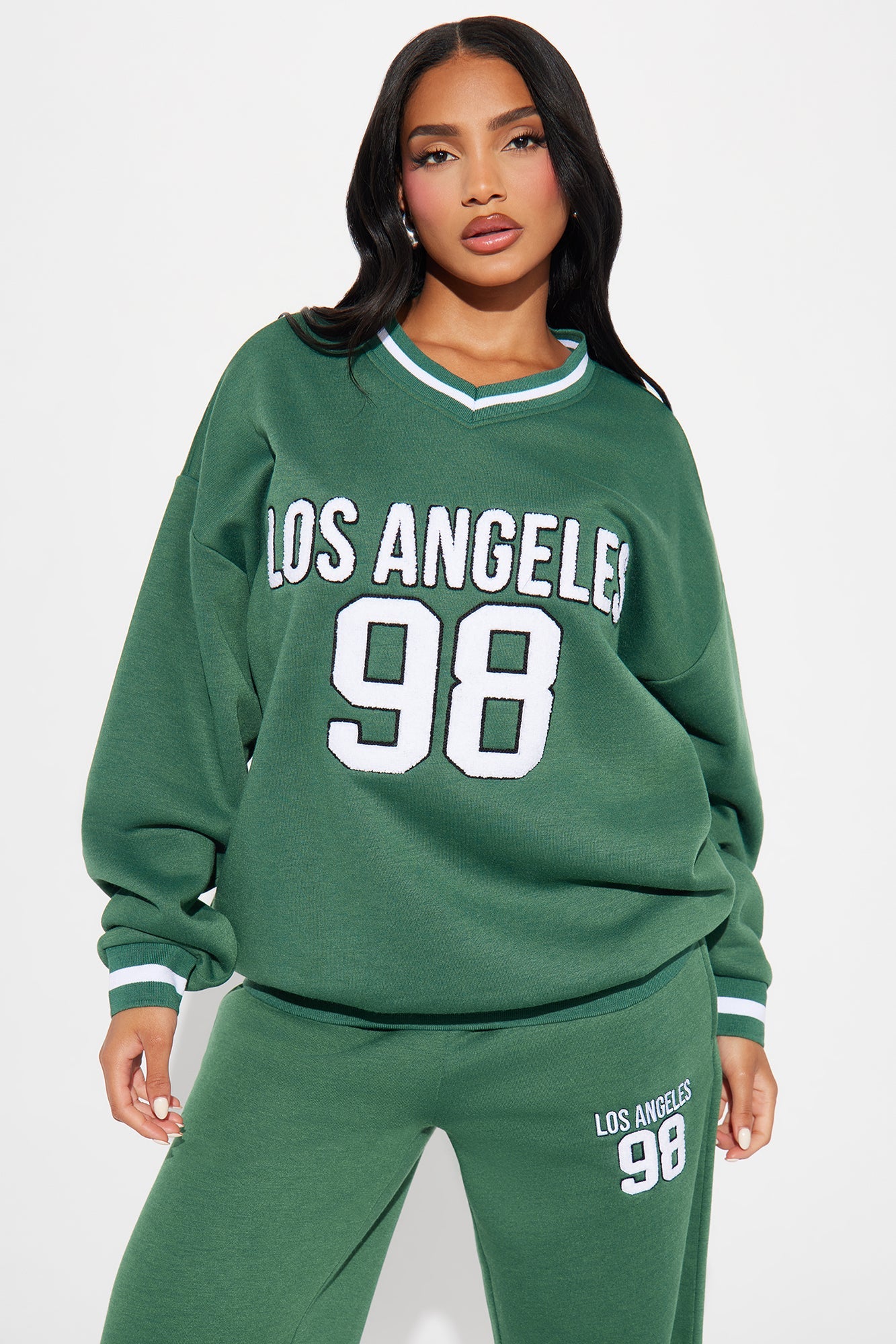 L A Fleece Pant Set