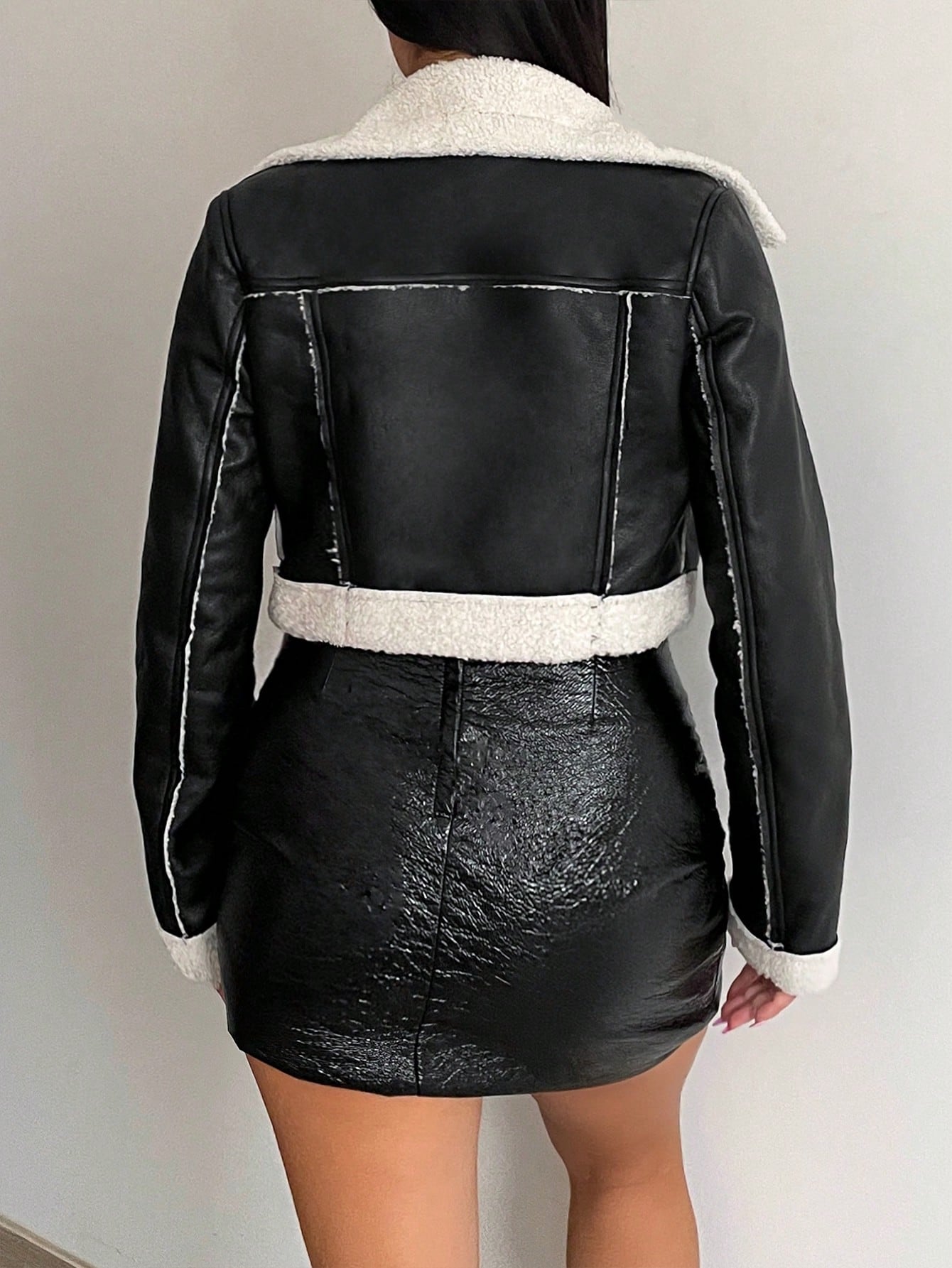 VT PU Leather Jacket