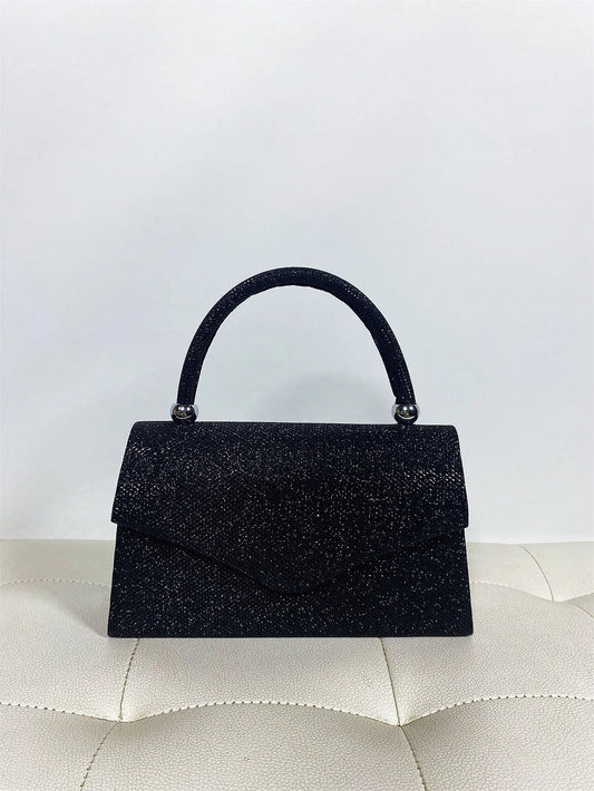 Luxury Glitter Square Bag