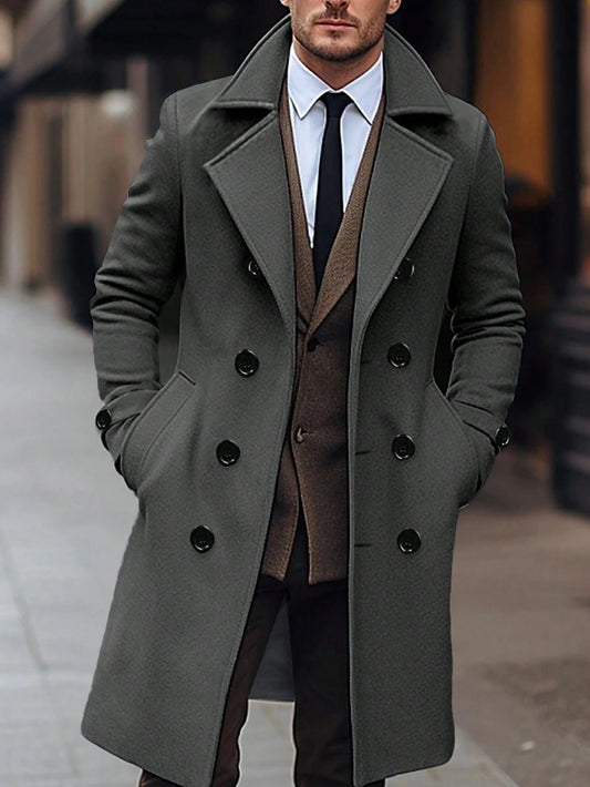 Men's Wool Blend Coat