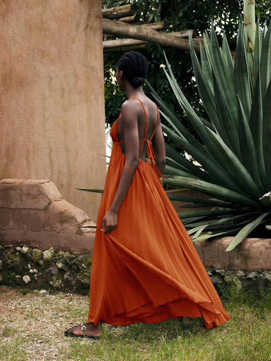 Minimalist Sleeveless Bohemian Dress