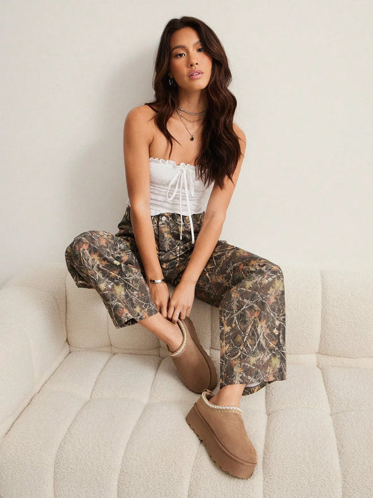 Clogs-Cozy Platform  Slippers