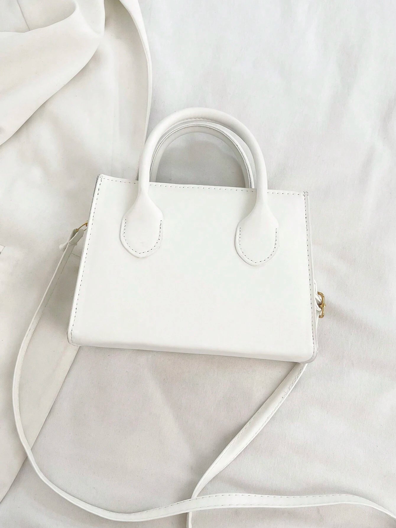 Double Handle Square Bag