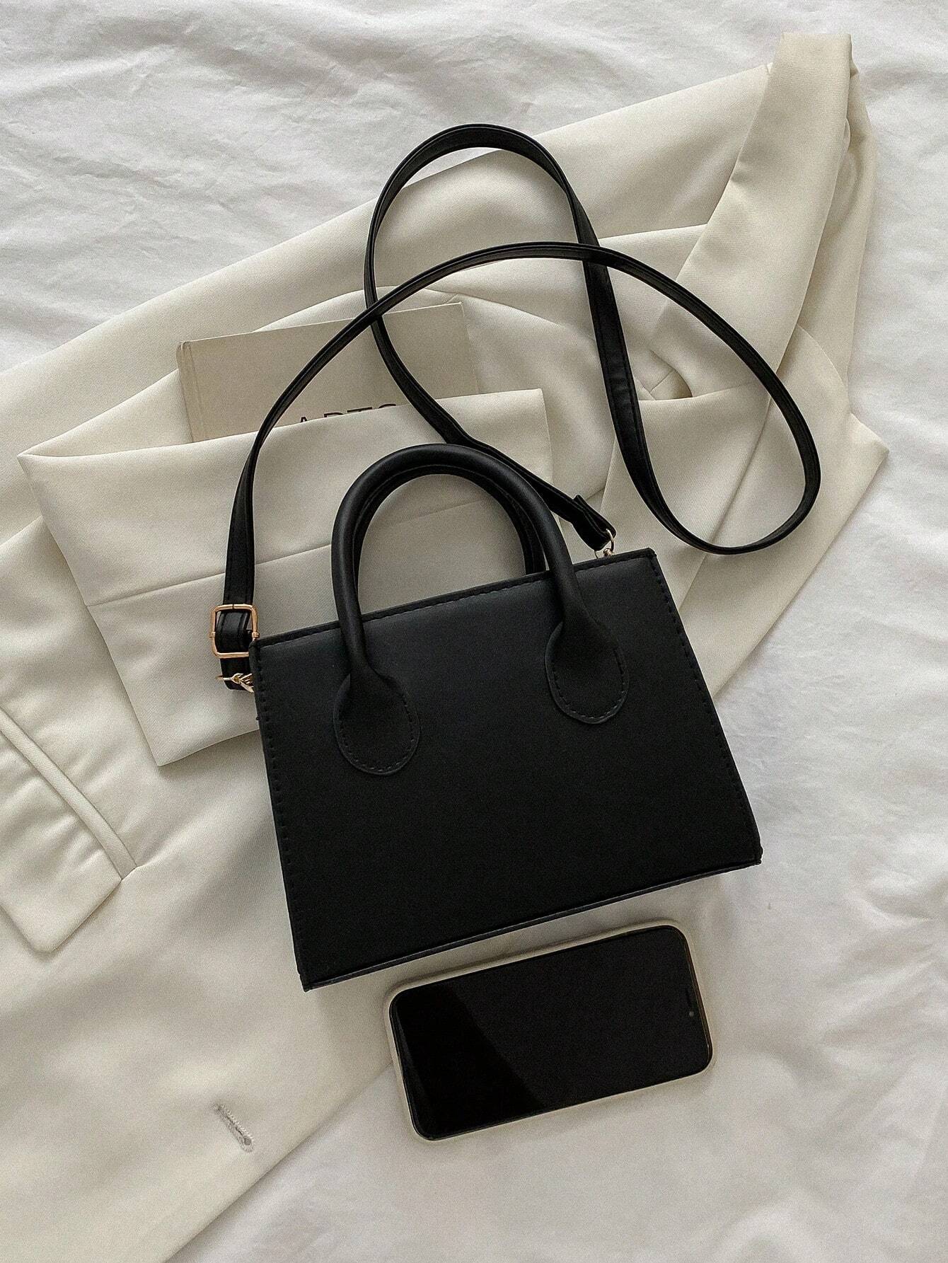 Double Handle Square Bag