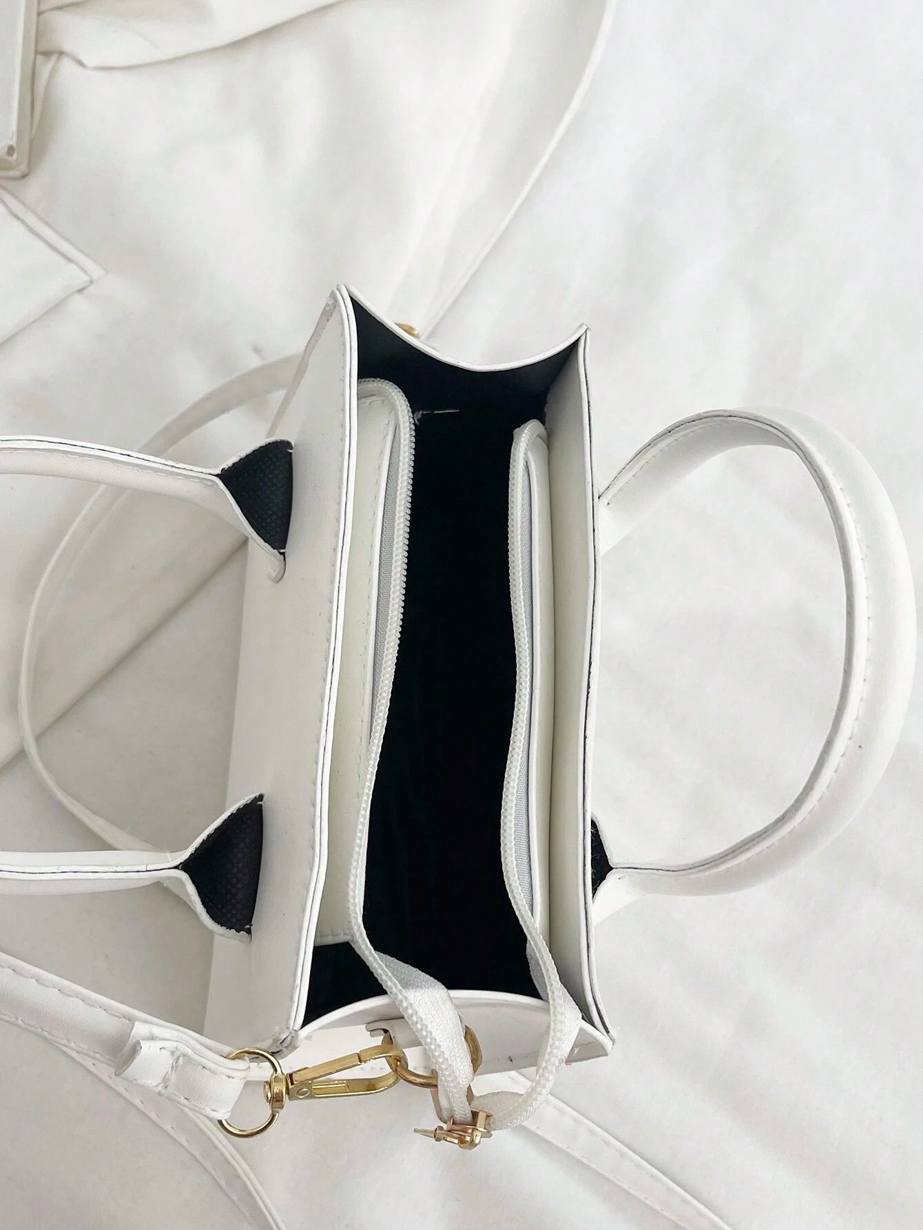 Double Handle Square Bag
