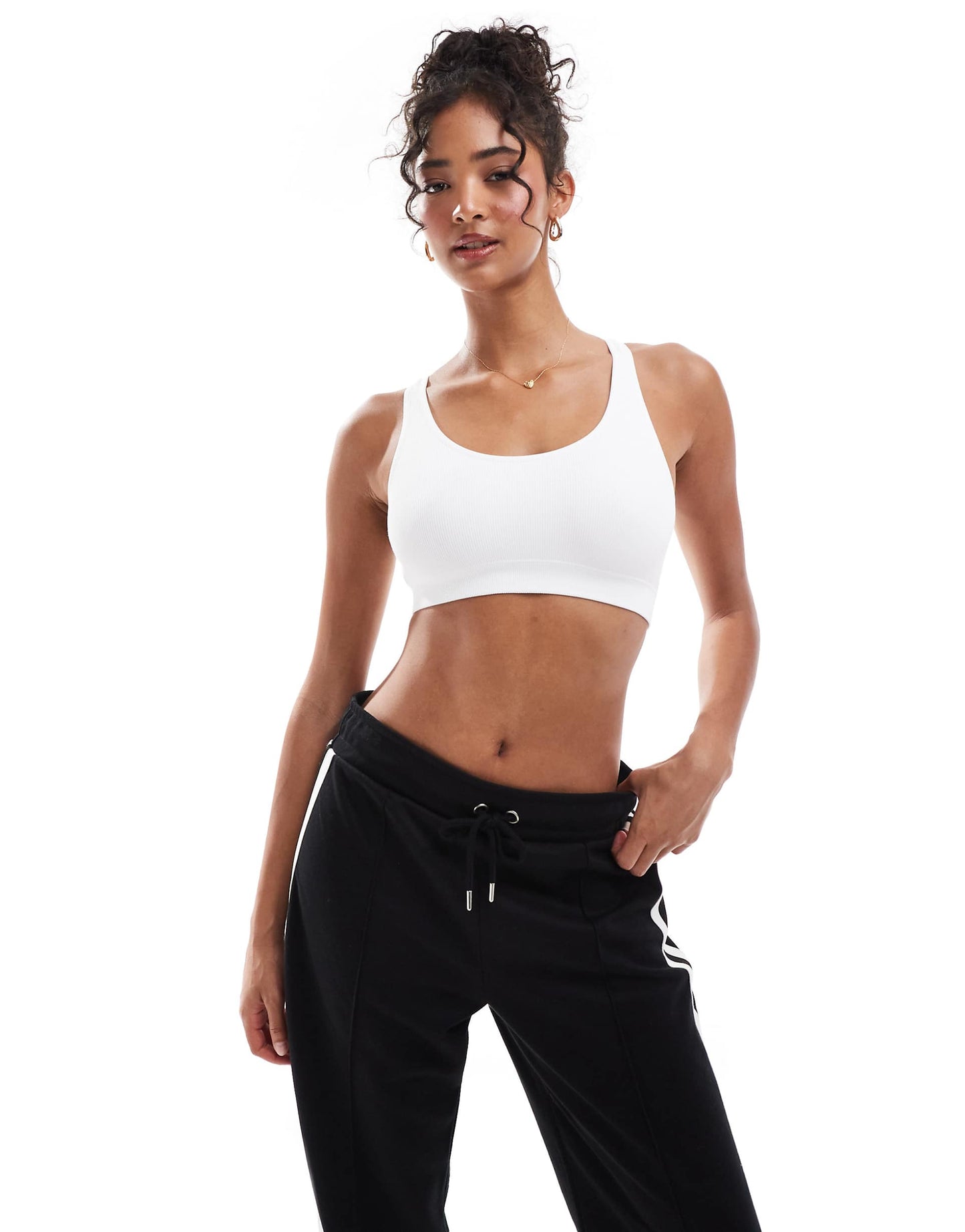 Cross Back Sports Bra.