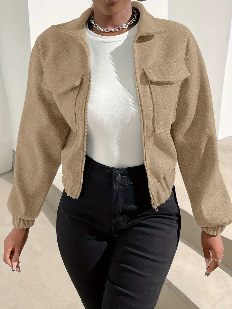 Zip-Up Minimalist Jacket