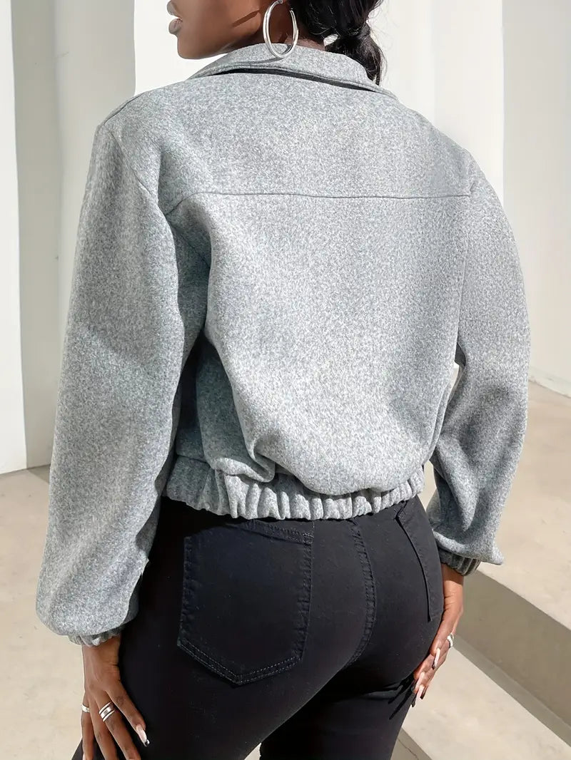 Zip-Up Minimalist Jacket