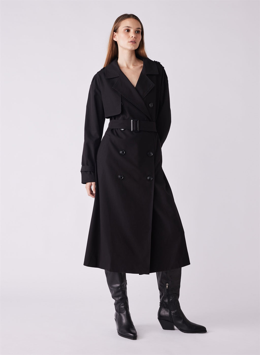 Belted Trench Coat