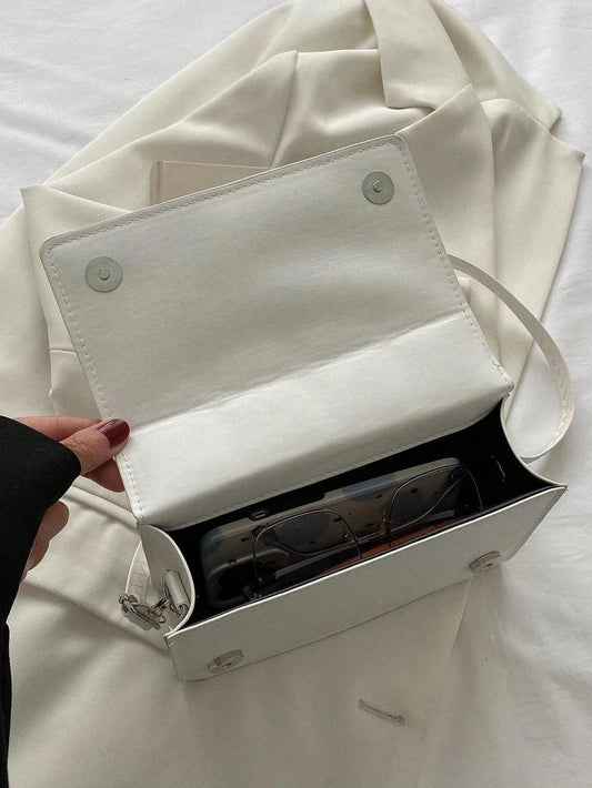 Minimalist Mini Checkered Shoulder Bag