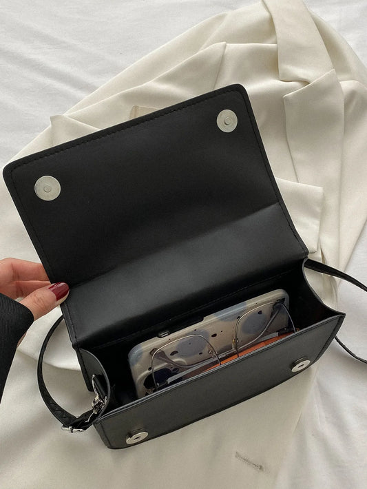 Minimalist Mini Checkered Shoulder Bag