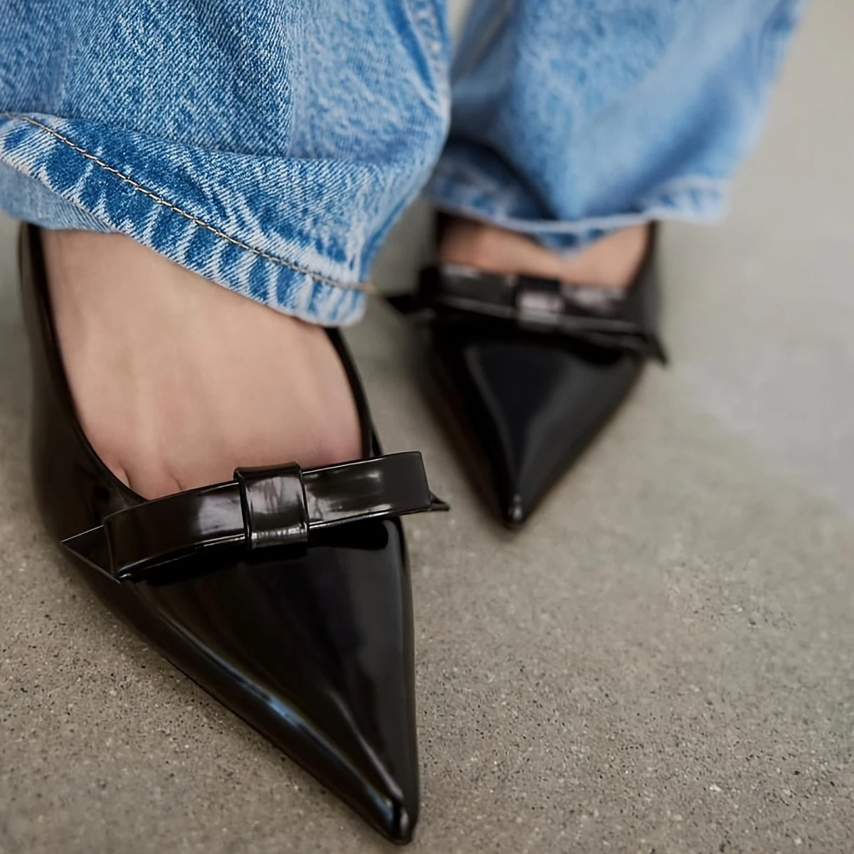 Pointed Toe Slingback Pumps