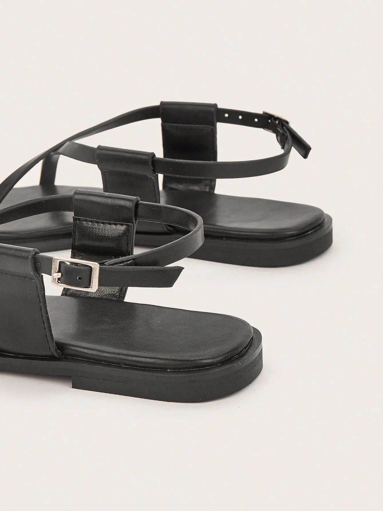 Ankle Strap Flat Sandals