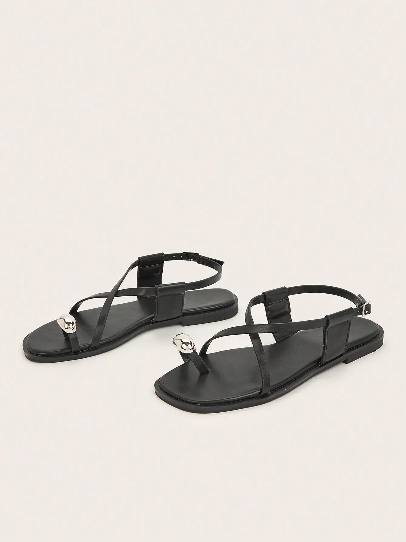 Ankle Strap Flat Sandals
