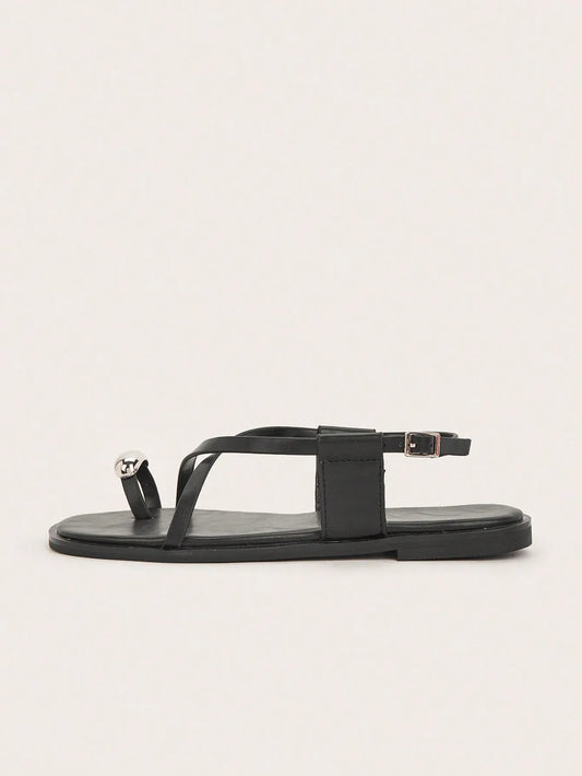 Ankle Strap Flat Sandals