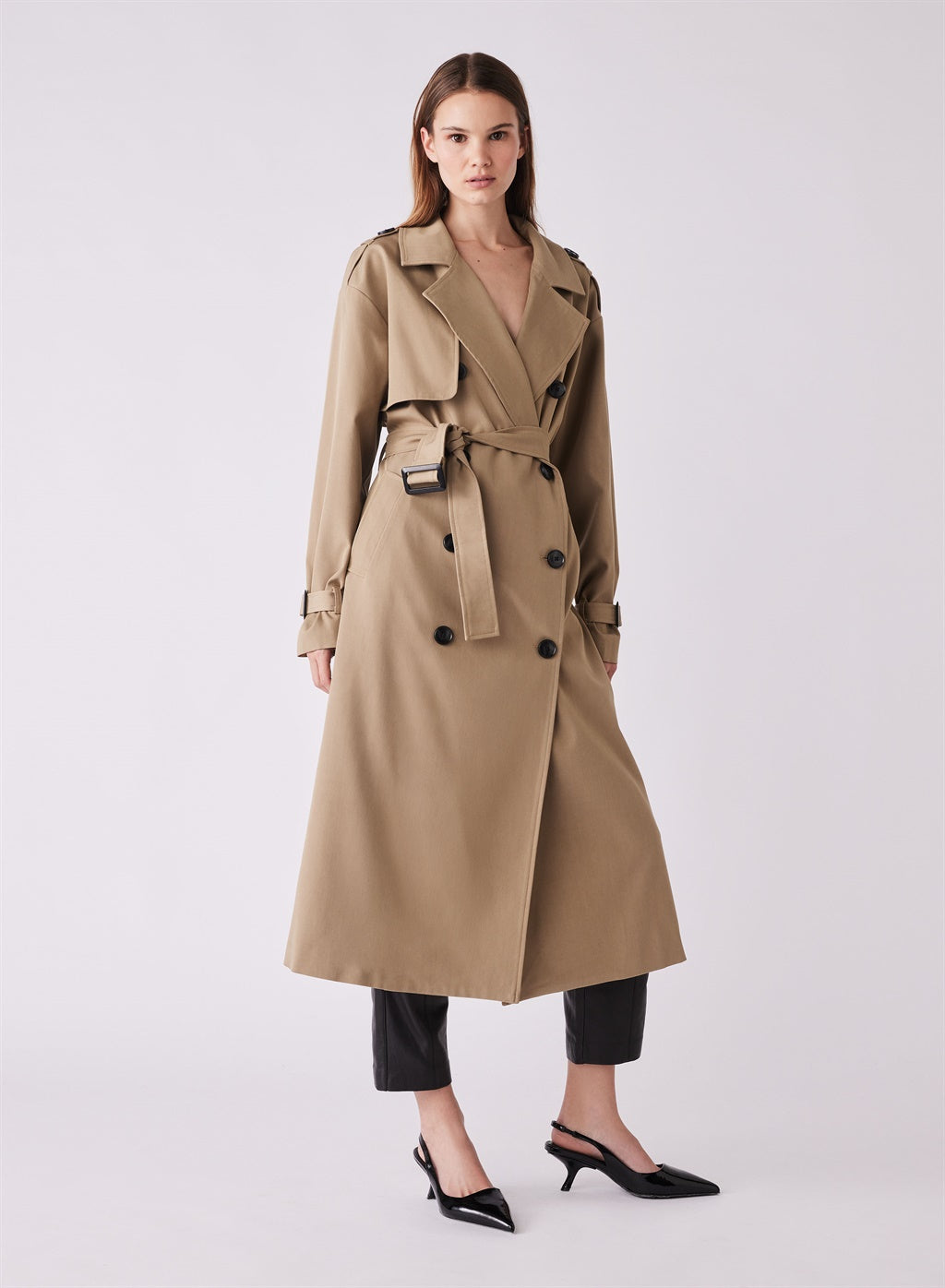 Belted Trench Coat