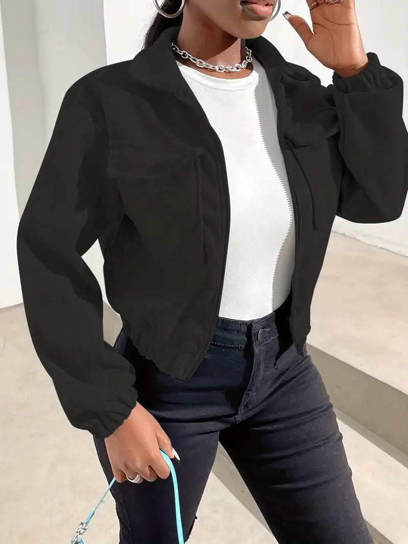 Zip-Up Minimalist Jacket