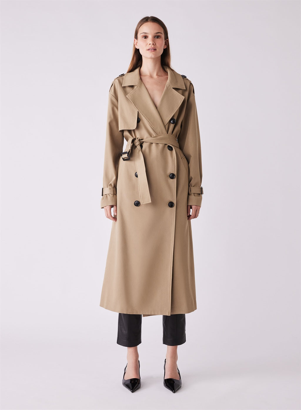Belted Trench Coat