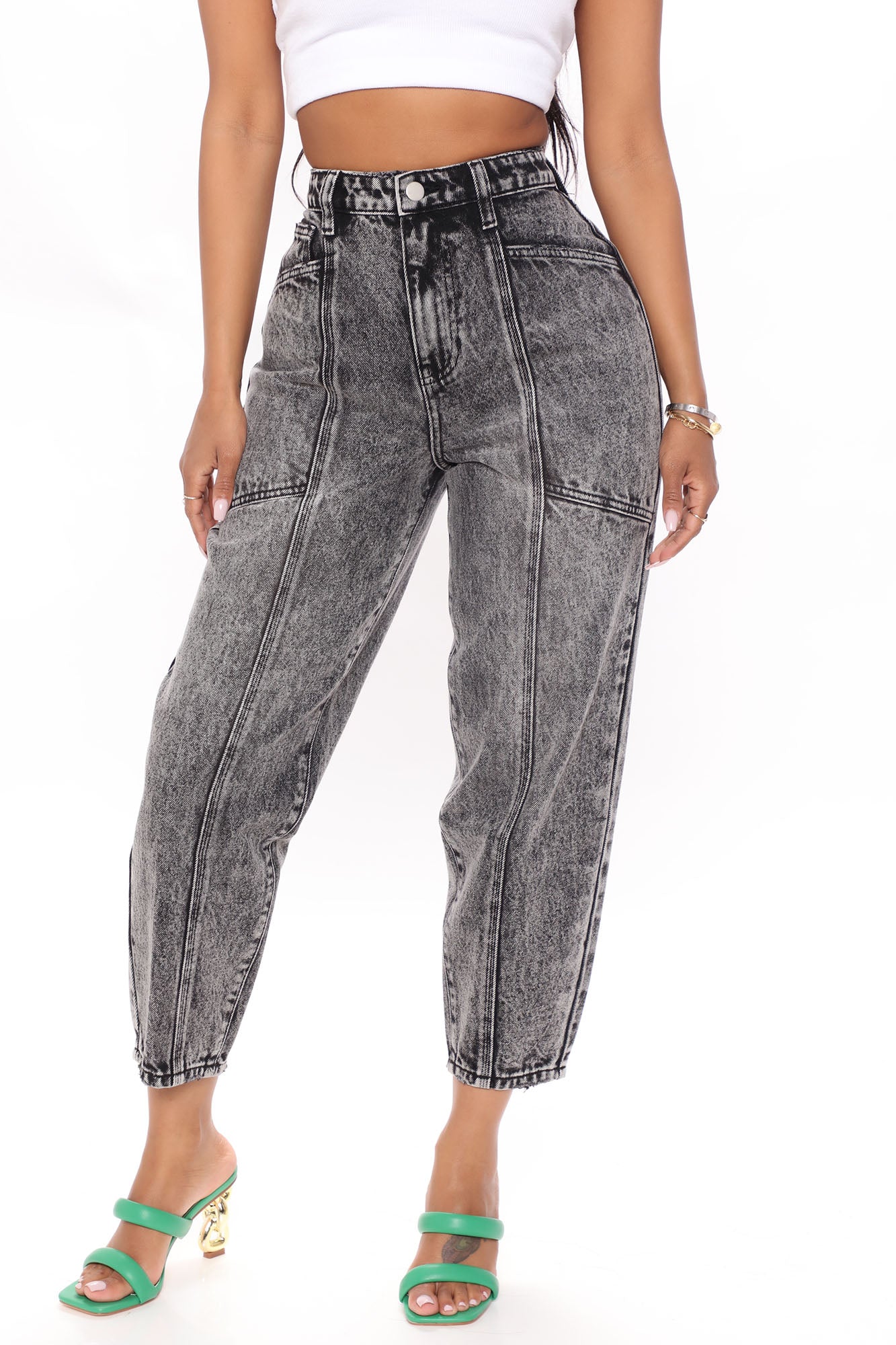 Slim Balloon Jeans