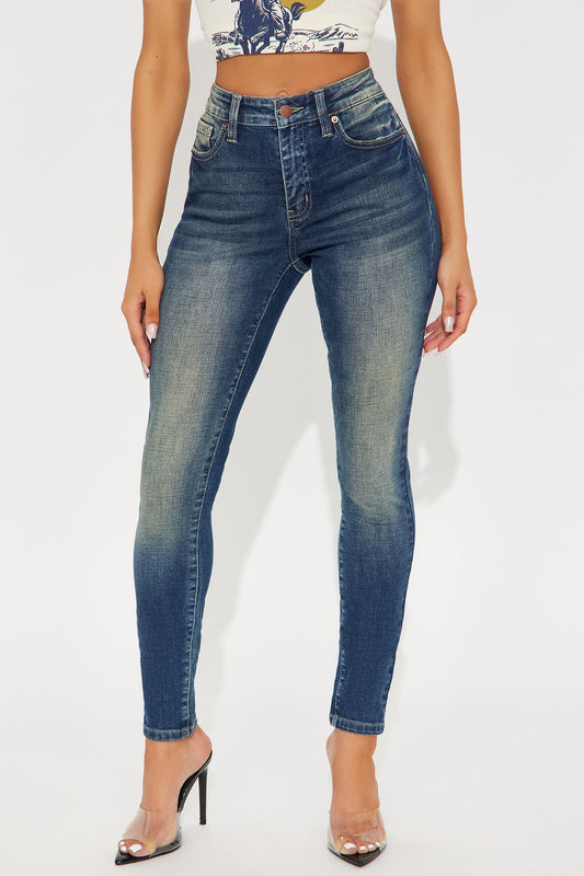 Tinted Stretch Skinny Jeans