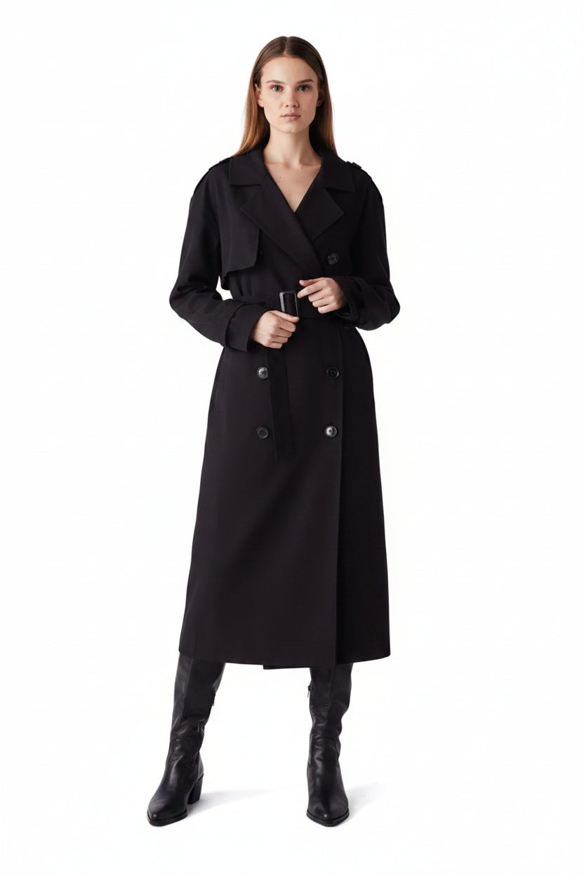 Belted Trench Coat