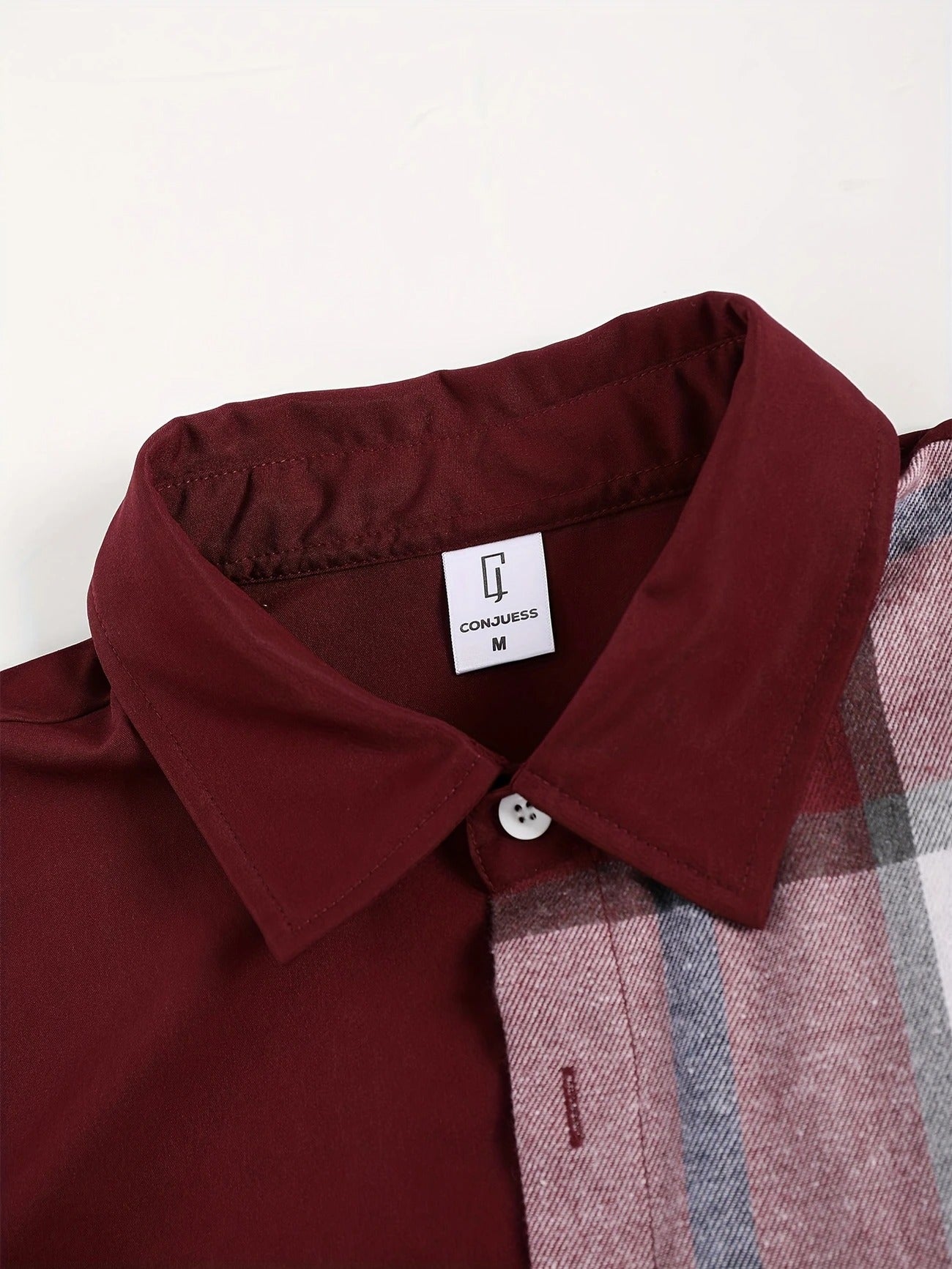 Long Sleeve Shirt Solid Drawstring Pants Two-piece Set