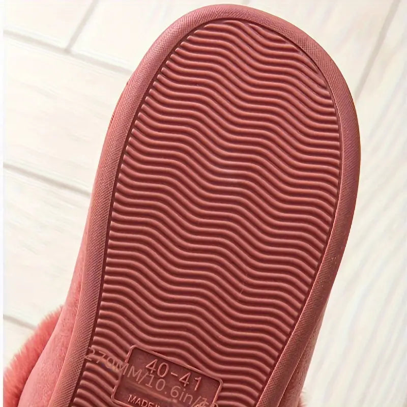 Rabbit & Pom Pom Slippers