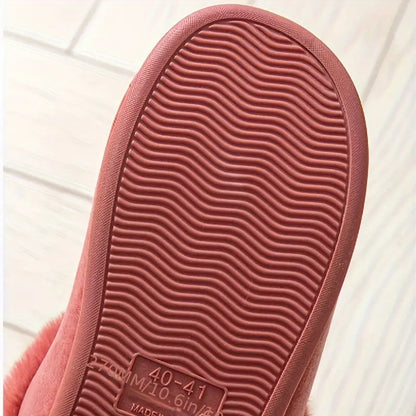 Rabbit & Pom Pom Slippers