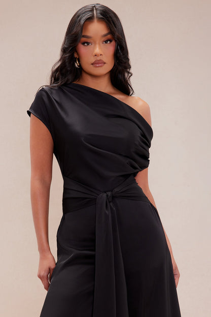 Satin Wide Leg Jumpsuit