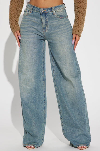 Vintage Tinted Baggy Jeans