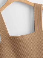 Tabby Simple Casual Knitted Top