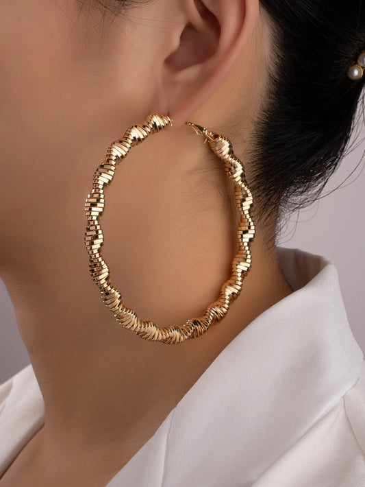 FAVEN Gold hoop earring 