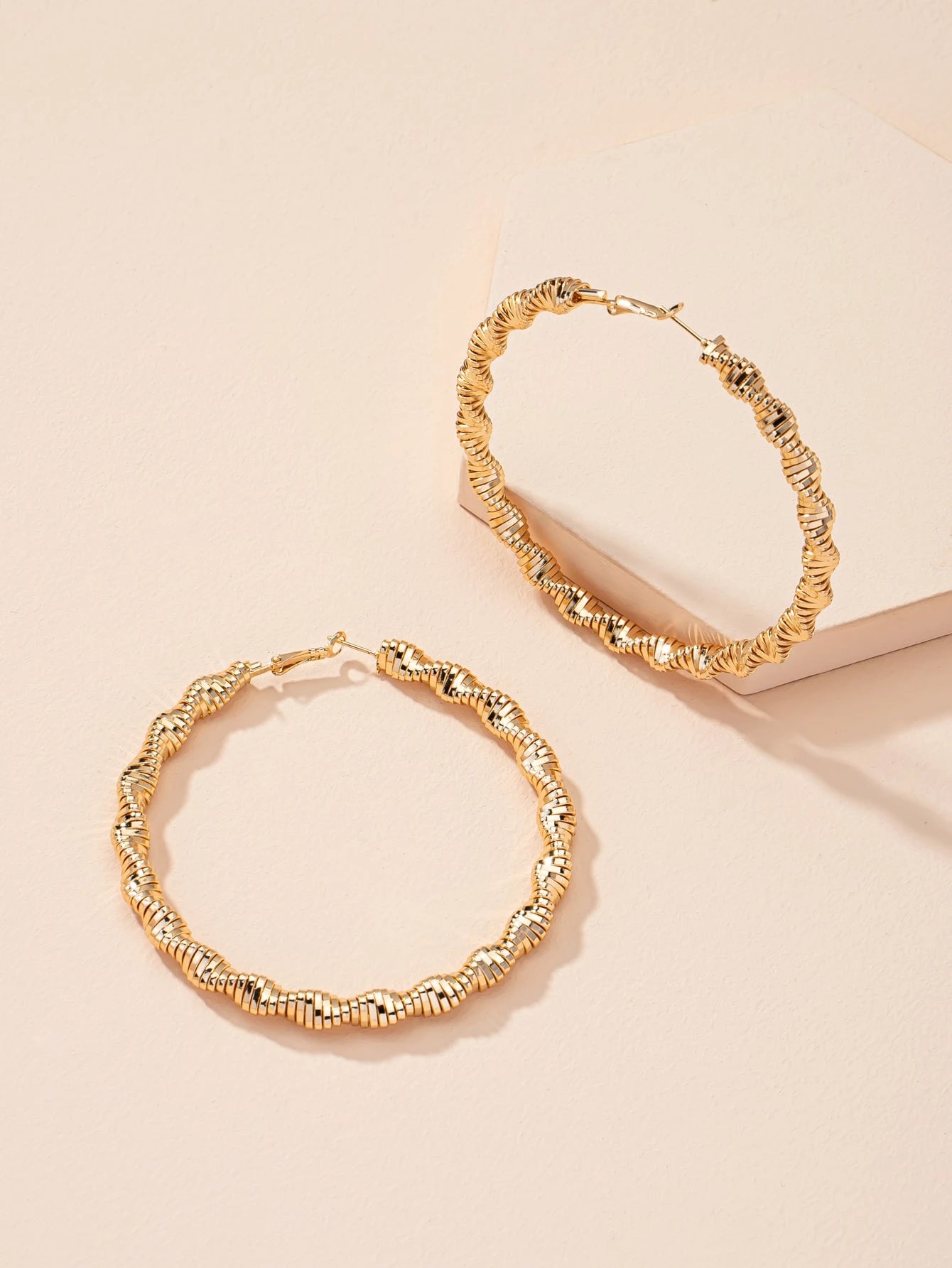 FAVEN Gold hoop earring 