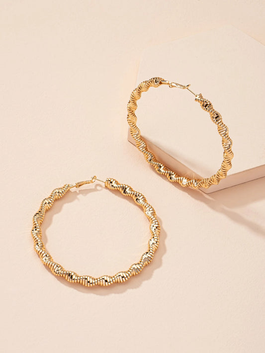 FAVEN Gold hoop earring 