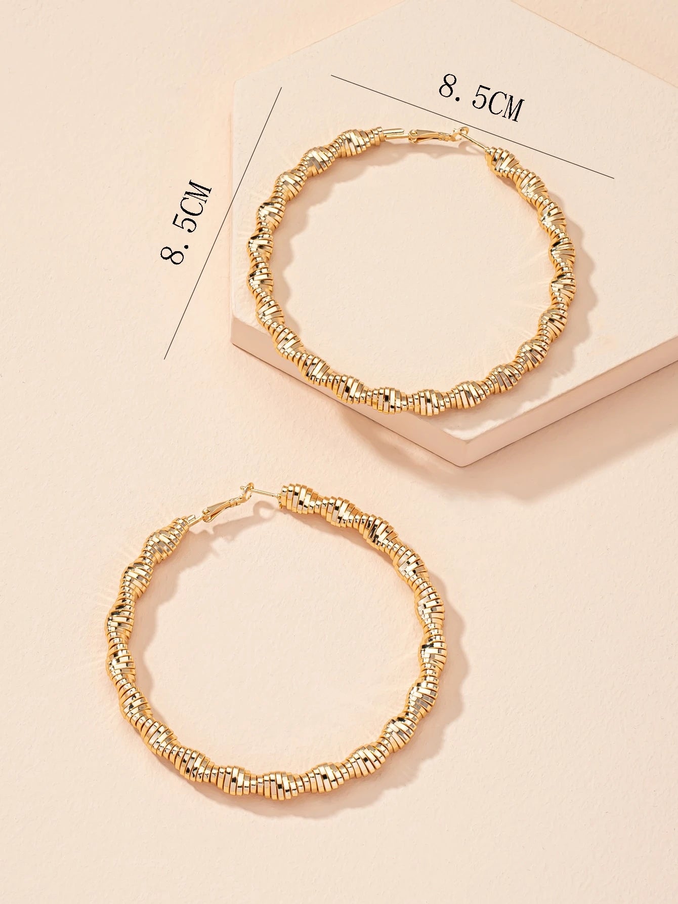 FAVEN Gold hoop earring 