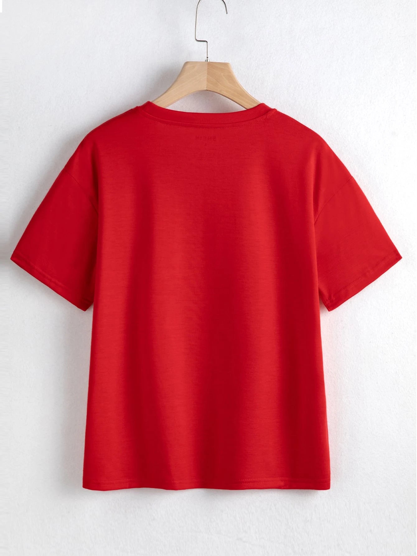 Rare Round Neck Knitted Casual Short-Sleeve T-Shirt