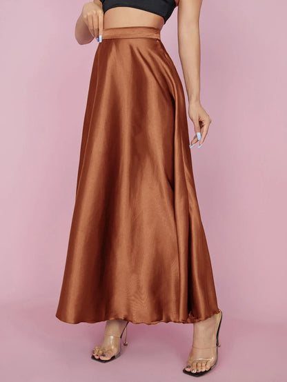 PETITE High Waist Flared  Skirts