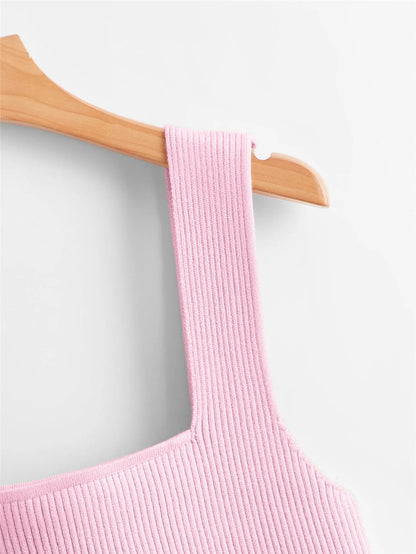 Tabby Simple Casual Knitted Top