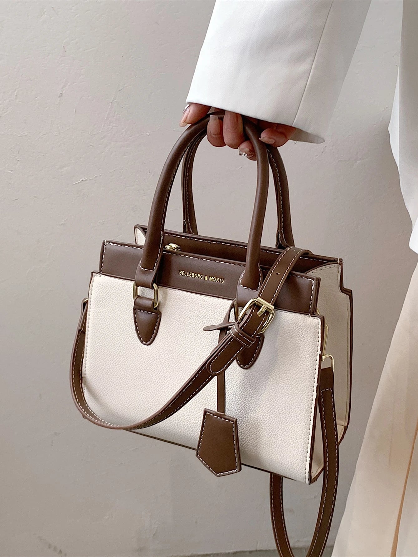 Two-Tone Craft Casual Bag