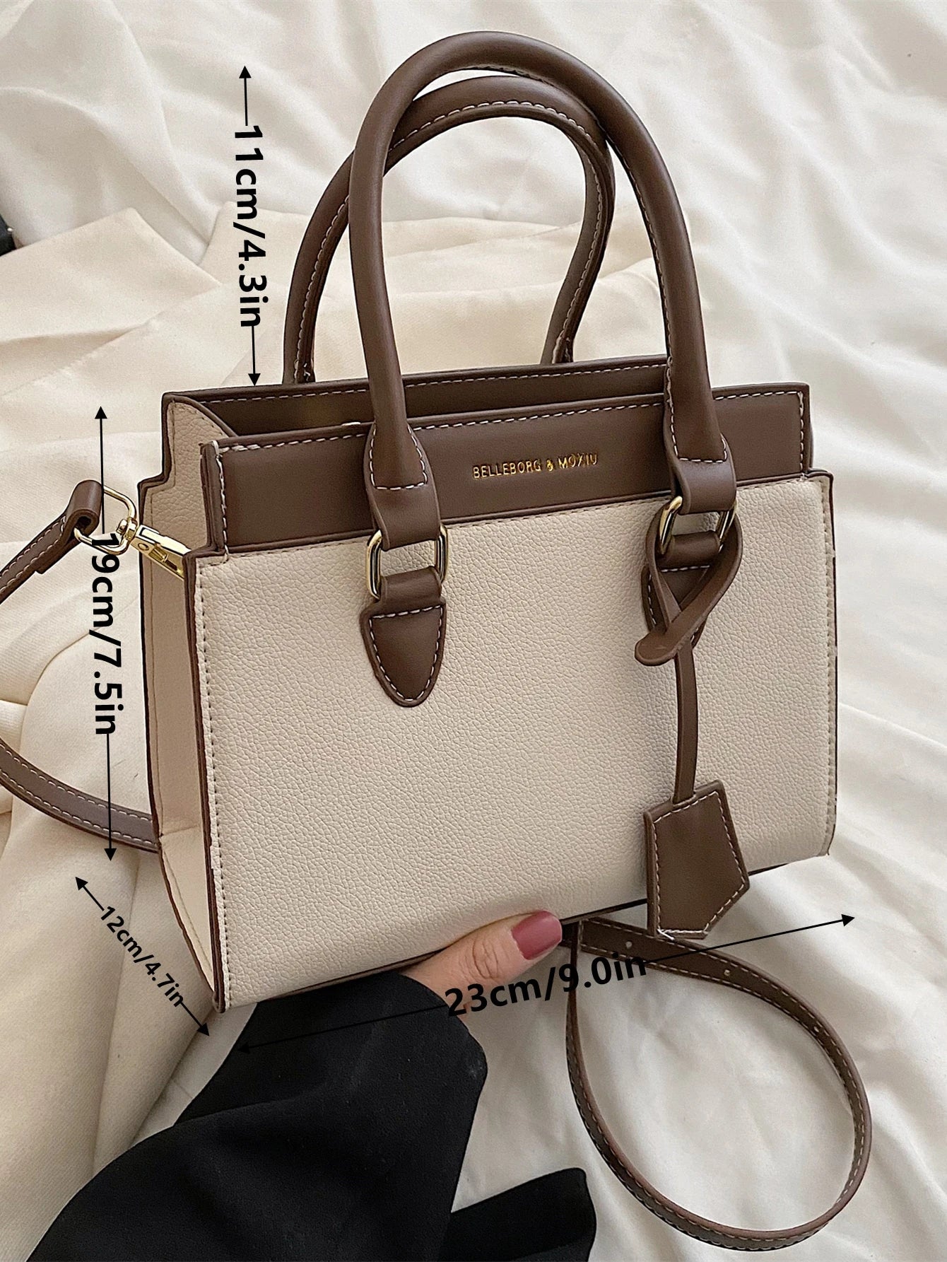 Two-Tone Craft Casual Bag