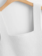 Tabby Simple Casual Knitted Top