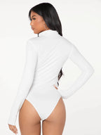 Mock Neck Long Sleeve  Bodysuit