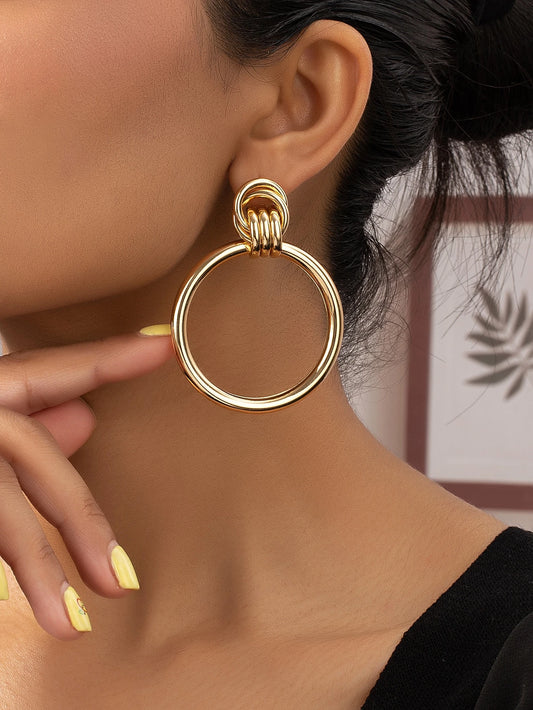 FAVEN Gold hoop earring