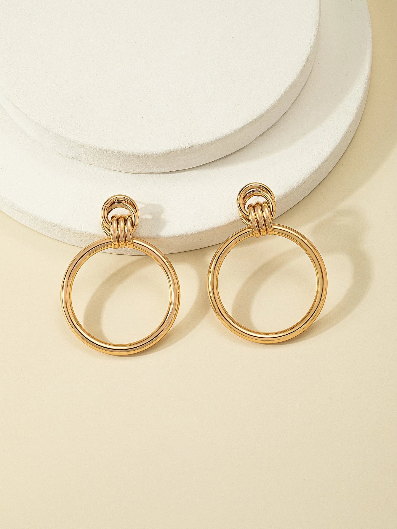 FAVEN Gold hoop earring