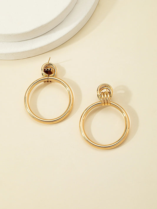 FAVEN Gold hoop earring