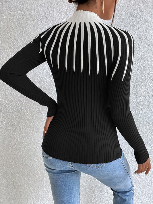 Slim Fit Knitted Sweater