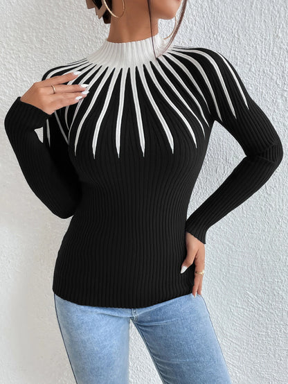 Slim Fit Knitted Sweater