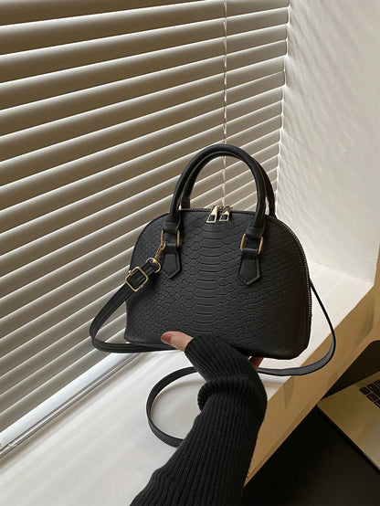 Embossed Crossbody Bag
