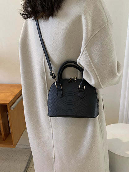 Embossed Crossbody Bag